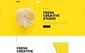 Fresh Creative Portfolio Joomla Template Fresh Creative Portfolio Joomla Template