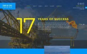 Gas & Oil Trading Joomla Template Gas & Oil Trading Joomla Template
