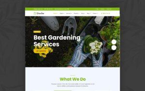 Шаблон Joomla GreeLan – Gardening Lawn and Landscaping Joomla Template