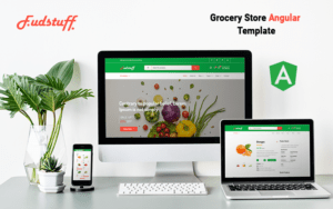 Grocery Store Angular Website template Website Template