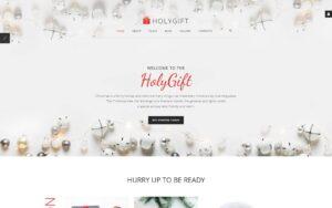 Шаблон Joomla HolyGift - Christmas Gifts Store Joomla Template