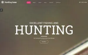 Hunting Joomla Template Hunting Joomla Template