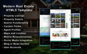 Ifnyhomes - Modern Real Estate Agency's Website Template