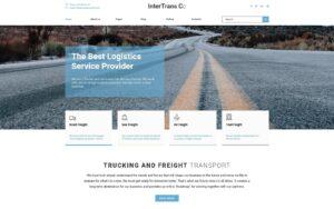 Шаблон Joomla InterTrans.Co - Transportation Joomla Template