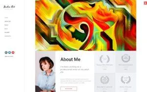 Jaden Art - Art Portfolio Joomla Template Jaden Art - Art Portfolio Joomla Template