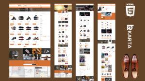 karta Men's Shoes Bazar HTML5 Ecommerce Website Template