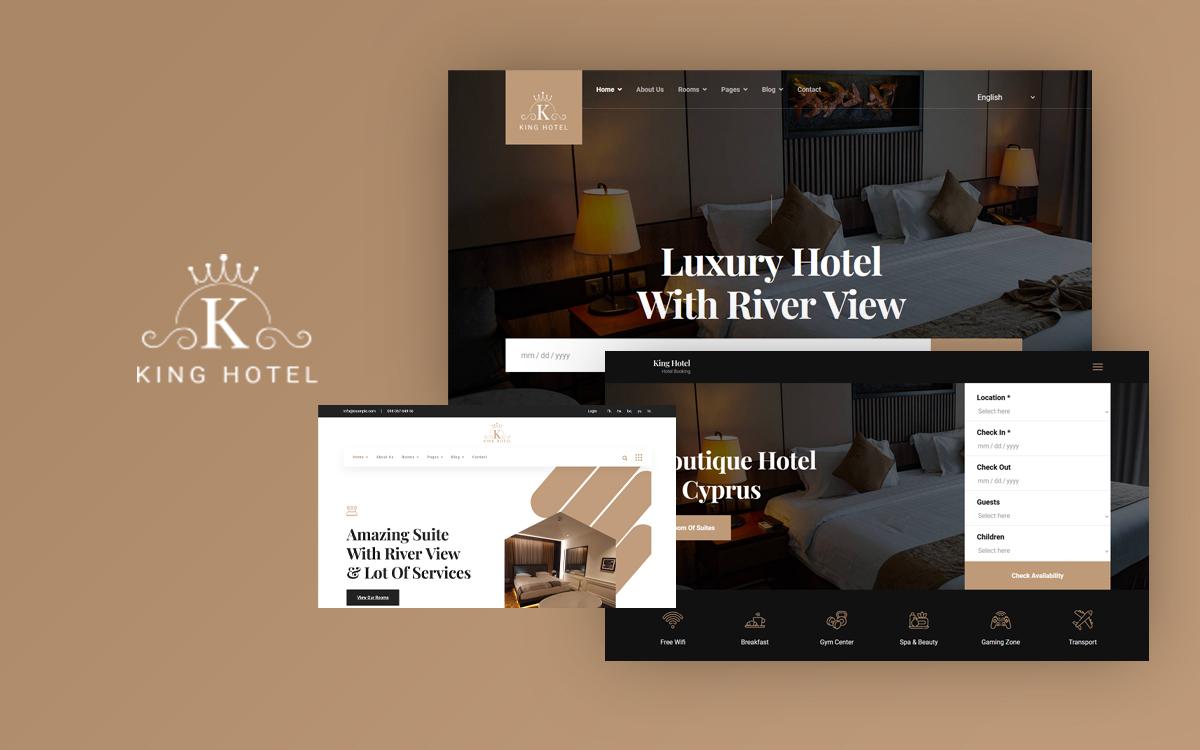 Шаблон Joomla KingGO - Hotel Booking Joomla Template