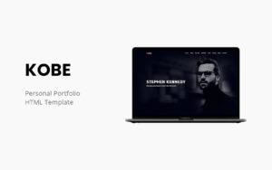 Kobe - Premium Personal Portfolio Template Website Template