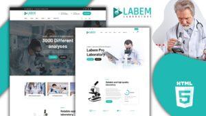 Labem Laboratory And Medical Equipment HTML5 Template Website Template