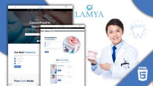 Lamya Medical Dentist HTML5 Website Template