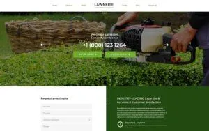 Lawnerie - Landscape Design Joomla Template Lawnerie - Landscape Design Joomla Template