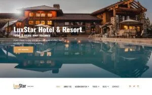 LuxStar Hotel and Resort Booking Joomla Template LuxStar Hotel and Resort Booking Joomla Template