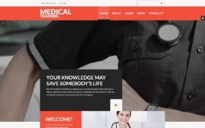 Шаблон Joomla Medical Training Joomla Template