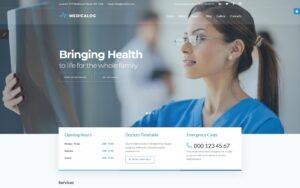 Шаблон Joomla Medicalog - Efficient Medical Center Joomla Template