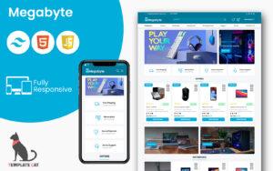 Megabyte - Technology Store | Multipurpose eCommerce Website HTML/Tailwind CSS Template Website Template