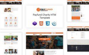 Payfund - Charity Nonprofit Organization Website Template