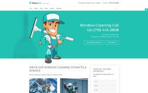 Шаблон Joomla Pure Glass - Window Cleaning Services Joomla Template