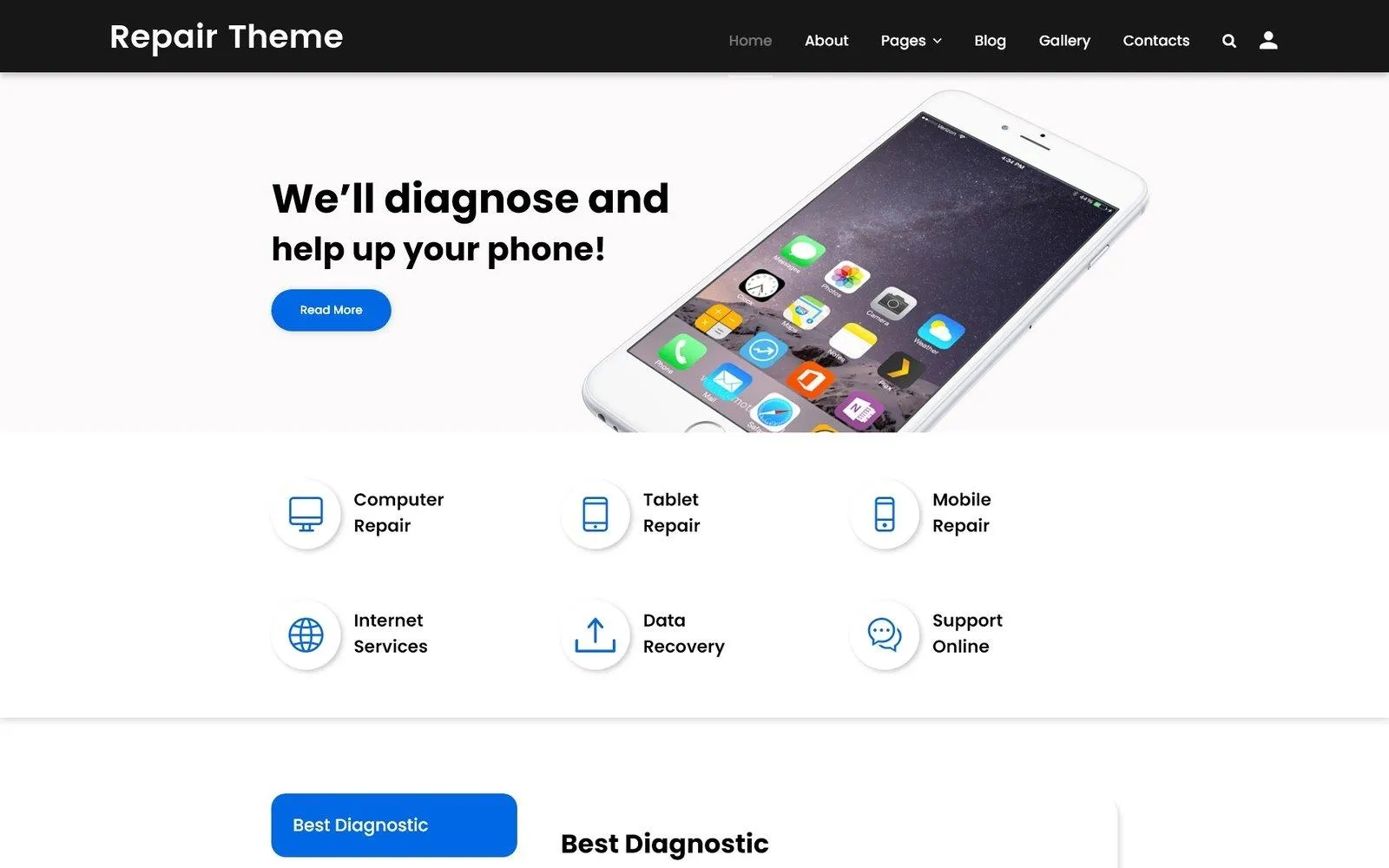 Repair Theme - Computer Repair Multipage Clean Joomla Template Repair Theme - Computer Repair Multipage Clean Joomla Template