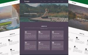 Saaga | Bootstrap 5 Mobile Responsive HTML5 Template Website Template