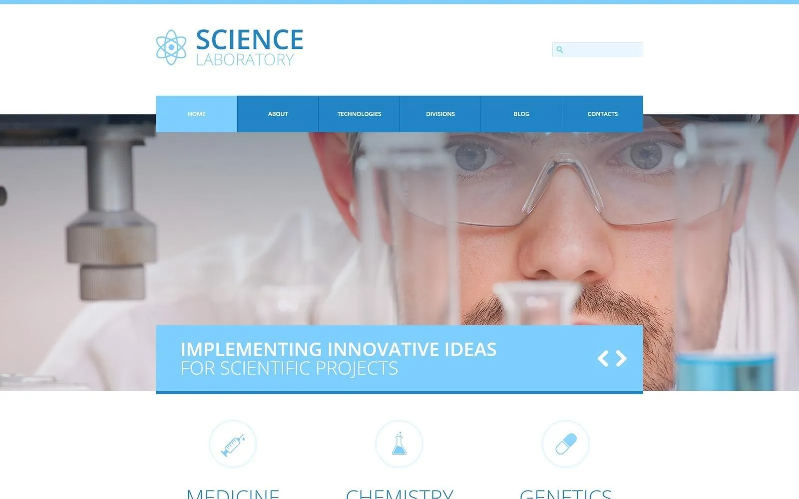 Science Laboratory - Science Laboratory Responsive Clean Joomla Template Science Laboratory - Science Laboratory Responsive Clean Joomla Template