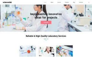 Scienselab - Science Lab Clean Joomla Template Scienselab - Science Lab Clean Joomla Template