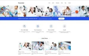 Scientist - Science Lab Clean Joomla Template Scientist - Science Lab Clean Joomla Template