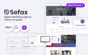 Sefax - SEO & Digital Marketing HTML5 Template Website Template