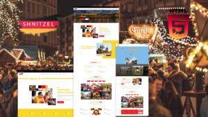 Shnitzel Germany Culture HTML5 Website Template