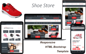 Shoe Store - Responsive HTML Bootstrap Template Website Template