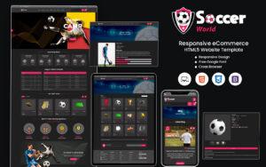 SoccerWorld - Professional Soccer and Football Website Template