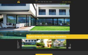 Шаблон Joomla Sweet Home - Exterior Design Joomla Template