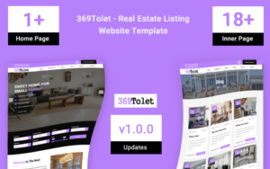 369Tolet - Real Estate Listing Website Template