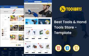 Toolways - Best Tools & Hand Tools Store HTML5 Template Website Template