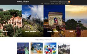 Шаблон Joomla Travel Agency Joomla Template