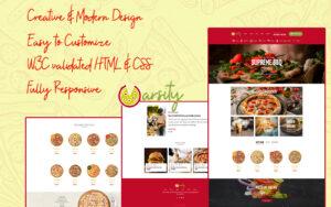 Varsity Pizza - Multipurpose eCommerce HTML Template Website Template