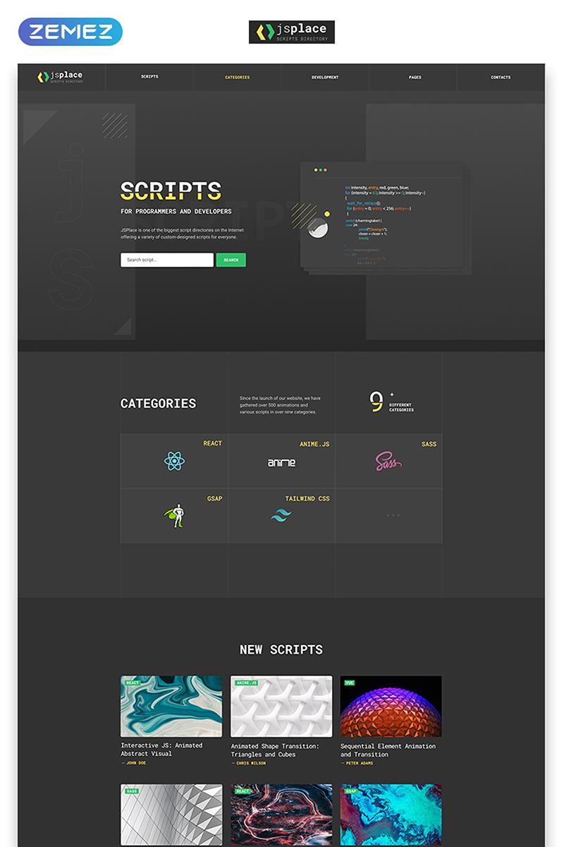 JS Place - Web Development Multipage Creative HTML Website Template