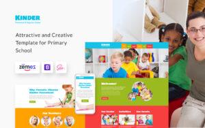 Kinder - Preschool Center HTML5 Website Template