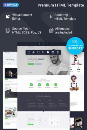 Oliver Bates - Copywriting Services Classic Ready-to-Use HTML5 Website Template