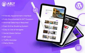 Ably - Booking System WordPress Plugin Ably - Booking System WordPress Plugin