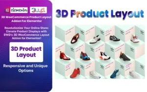3D WooCommerce Product Layout WordPress Plugin For Elementor 3D WooCommerce Product Layout WordPress Plugin For Elementor