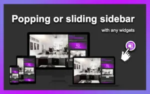 Popping or Sliding Sidebar with any Widget WordPress Plugin Popping or Sliding Sidebar with any Widget WordPress Plugin