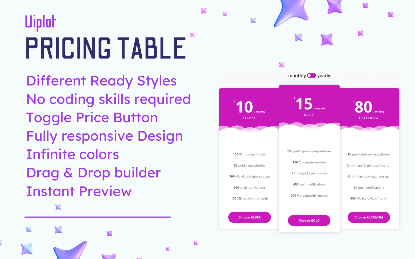 Uiplot Princing Table Plugin WordPress Plugin Uiplot Princing Table Plugin WordPress Plugin