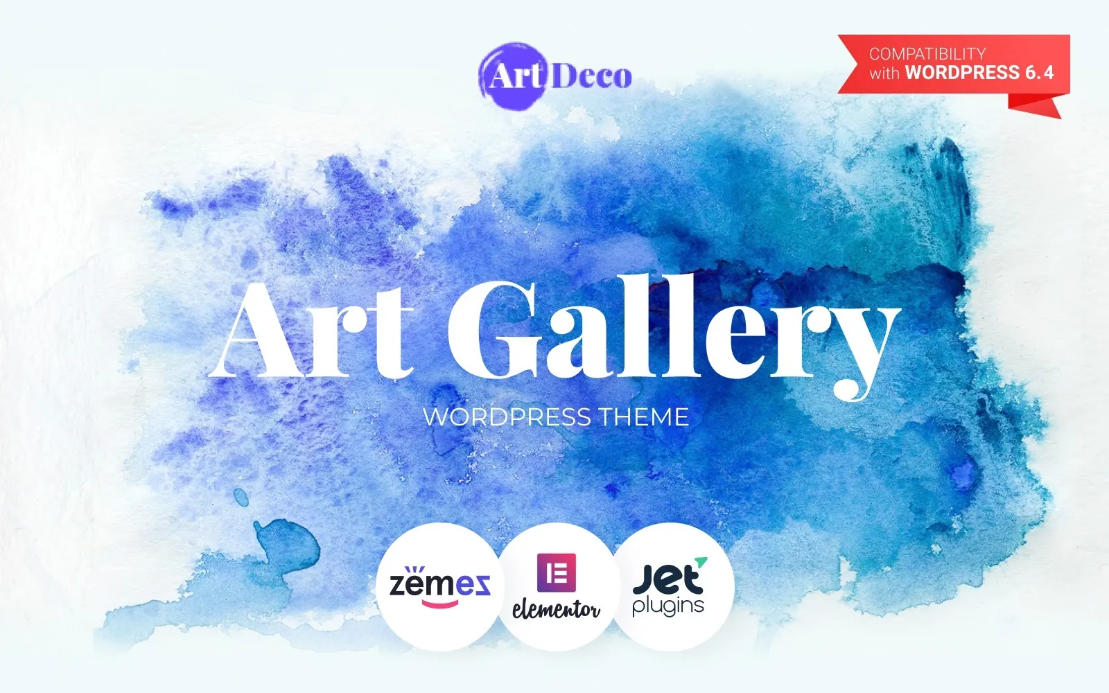 Art Deco - Art Gallery WordPress Theme Art Deco - Art Gallery WordPress Theme