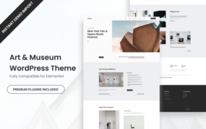 Artey - Art & Museum WordPress Theme