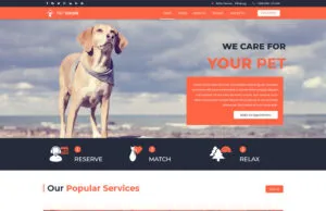Pet House - Pet Care Service Free Joomla 5 and Joomla 4 Template Joomla Template Pet House - Pet Care Service Free Joomla 5 and Joomla 4 Template Joomla Template