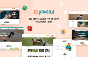 Ps Pawful Elementor - Petshop Prestashop Theme PrestaShop Theme