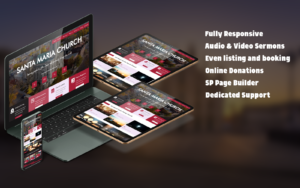 Santa Maria Church Joomla Template Santa Maria Church Joomla Template