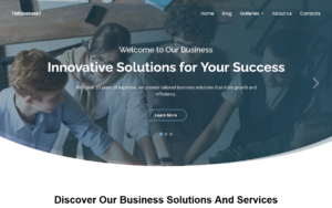 TishBusiness7 – Corporate WordPress Theme