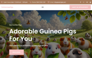 TishGuineaPigs - Guinea Pigs WordPress Theme