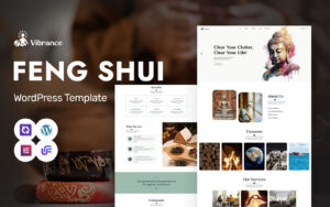 Vibrance - Feng Shui Consulting And Wellness WordPress Elementor Theme WordPress Theme